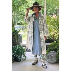 Jaded Gypsy Never Ending Fields Duster Sioux City Size S/M